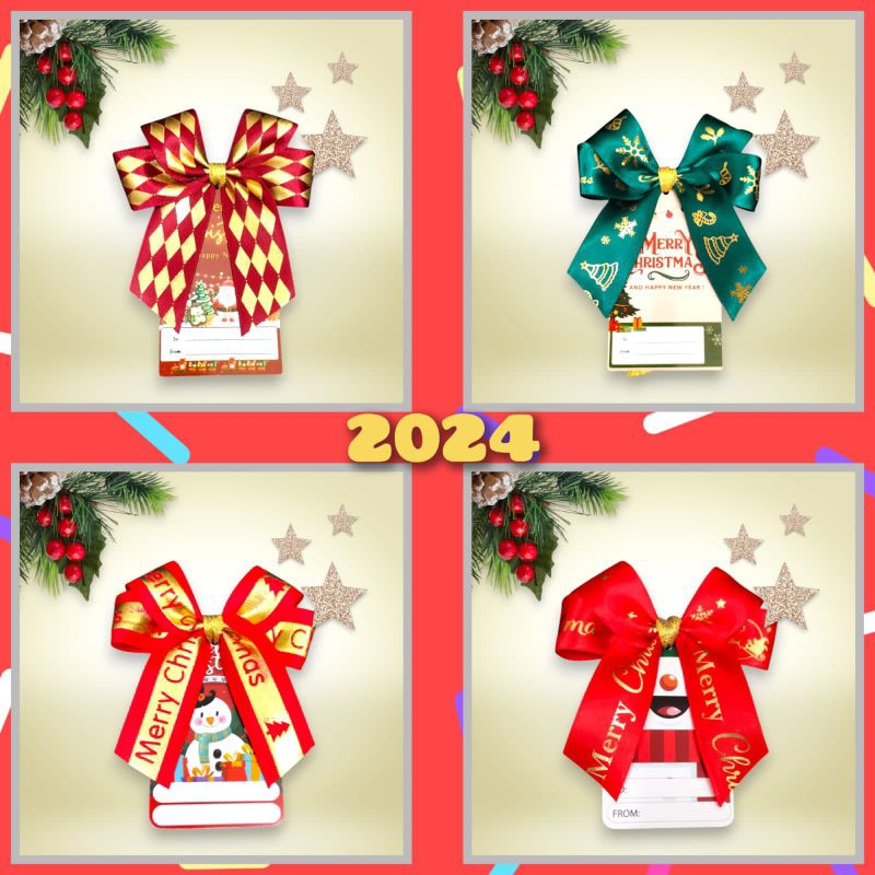 

Pita Hampers Natal / Mini. 8x8cm / Free tag