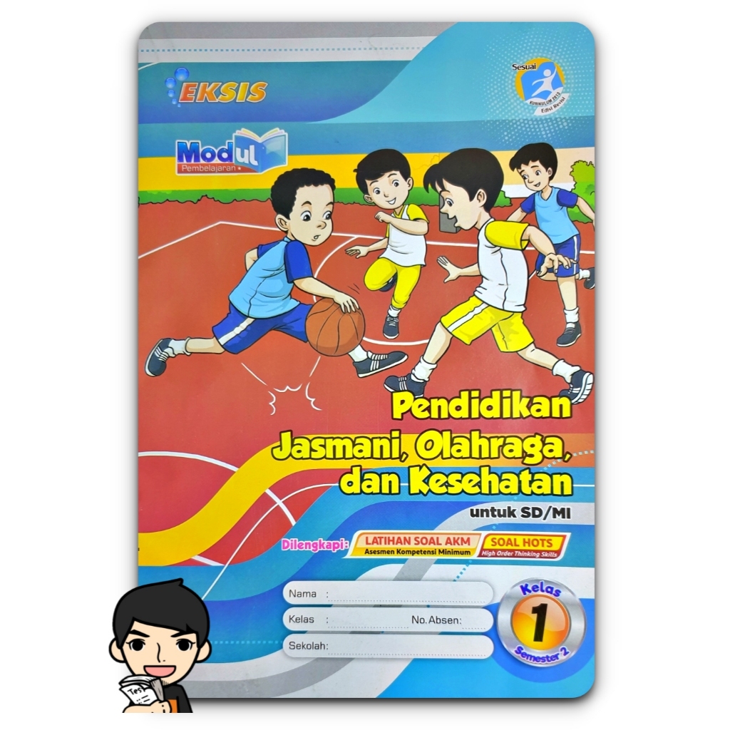LKS PENJAS PJOK PENJASORKES SD KELAS 1 SEMESTER 2 K13 | EKS
