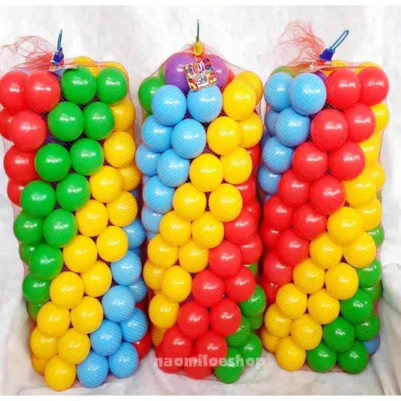 MAINAN MANDI BOLA PLASTIK ISI 100 BOLA