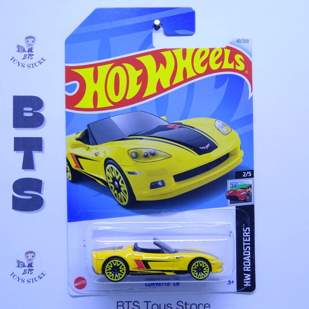 Hot Wheels Corvette C6 Kuning
