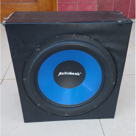 SPEAKER AUDIOBANK PLUS BOX SUBWOOFER MOBIL HOREG