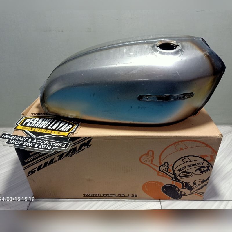 TANGKI motor model  CB125 press by SULTAN PART / tangki cb sultan /tangki honda cb125 sultan part pr