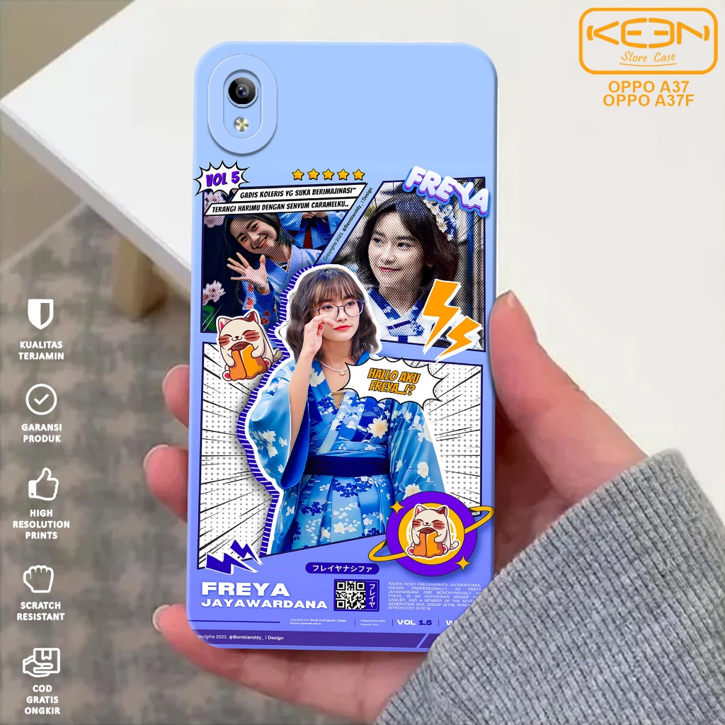 Case Oppo A37/A37F - Softcase Oppo A37/A37F Motif JKT 48 - Casing Hp Oppo A37/A37F - Case Hp - Softc