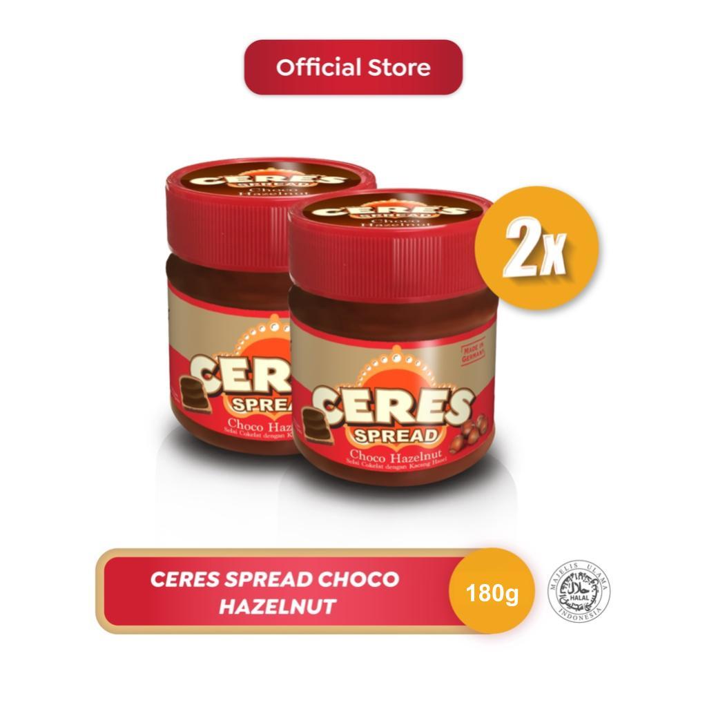 Ceres Spread Choco Hazelnut 180 g x 2 pcs