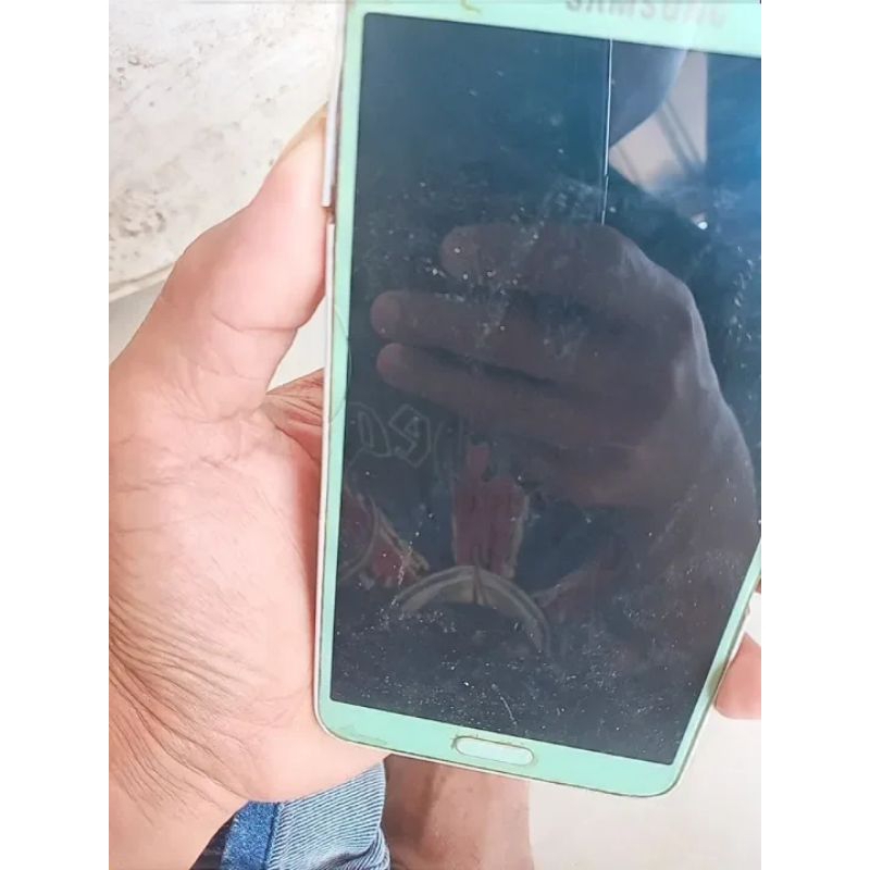 lcd Tc Hp Samsung note 3 neo SM-N750 Tc retak dikit ori
