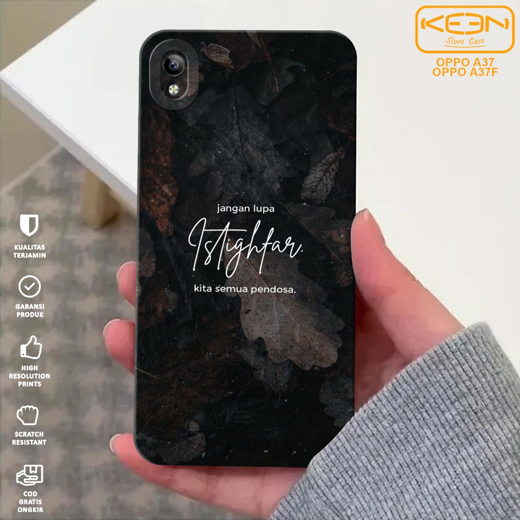 Case Oppo A37/A37F - Softcase Oppo A37/A37F Motif Quotes - Casing Hp Oppo A37/A37F - Case Hp - Softc