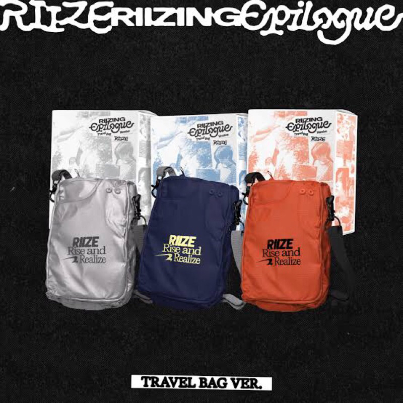 READY STOCK OFFICIAL RIIZE RIIZING EPILOGUE TRAVEL BAG