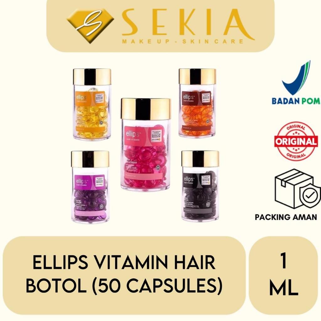 Ellips Hair Vitamin Elips Vitamin Rambut Botol ORIGINAL 100% / Ellips Vitamin Rambut Capsule