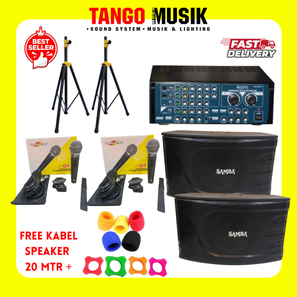 PAKET SOUND SYSTEM 6.3 JUTA TERMURAH KUALITAS TERBAIK / PAKET HOME KARAOKE 6 JUTA / PAKET KARAOKE HE