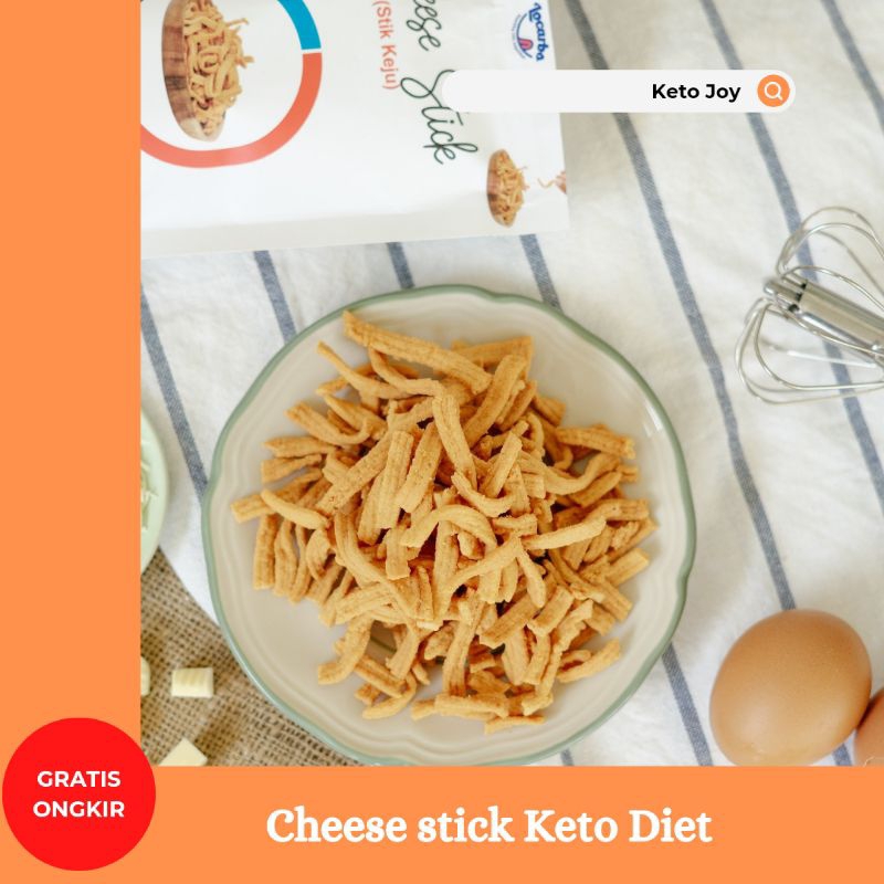 

Keripik Keju Keto Diet / Cheese Stick