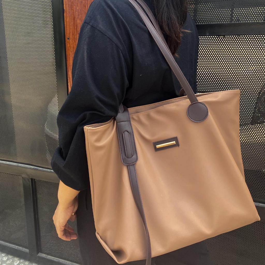 Totebag Wanita Tas Kantor Jinjing Shoulder Bag Tote Bag Totebag Cantik Buat Kuliah Tas Laptop