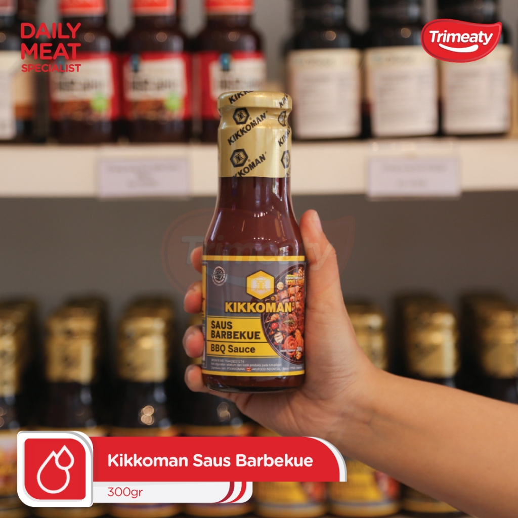 

Kikkoman Barbekue 300 gr / Bumbu Marinasi / Saus Cocol