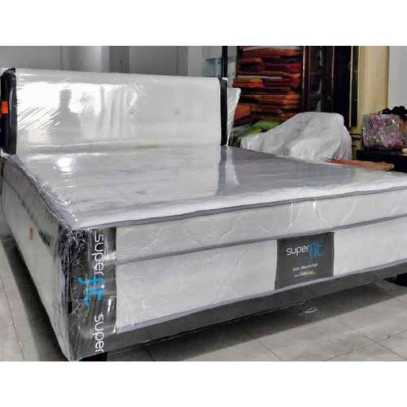 JUAL RUGI Comforta Super Fit ClassicXtra Spring Bed 160x200 (sepaket dengan Dipan, Headboard, & Matr