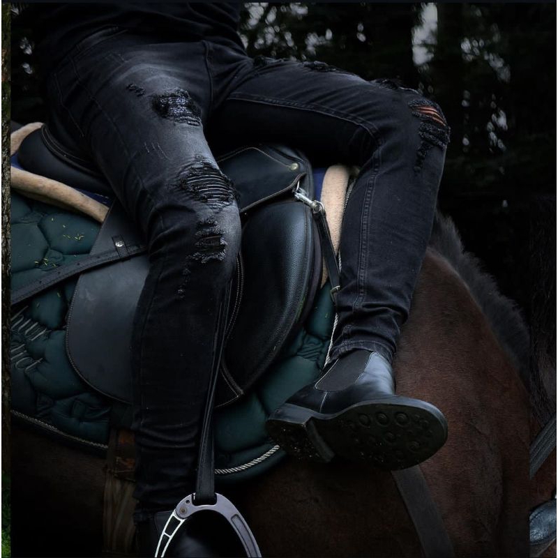 Celana jeans Fause Teaglaim Bikers saiz 30