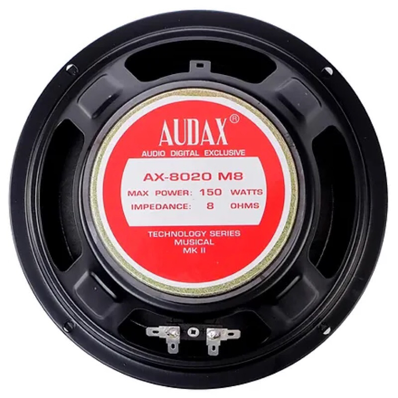 Speaker Audax "8" inch Fullrange AX-8020 M8 150 Watts