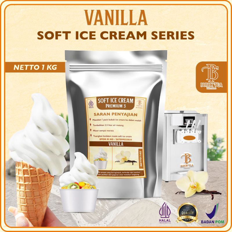 

ICE CREAM PREMIUM NEW88 Vanilla 1KG