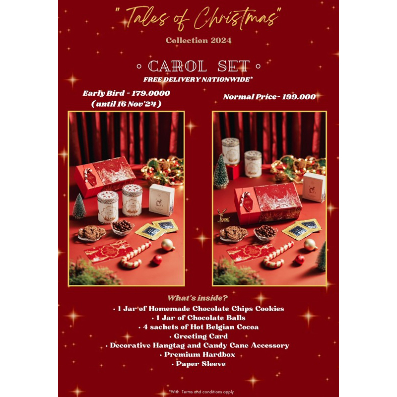 

CAROL SET HAMPER CHRISTMAS/ PARSEL NATAL / HAMPER NATAL