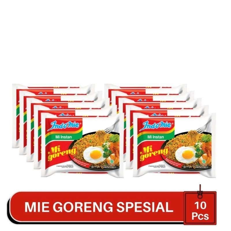 

INDOMIE GORENG PAKET 10 PCS FREE BUBLE WRAP