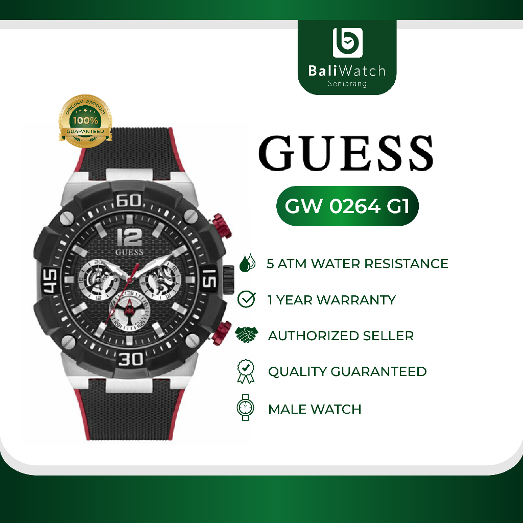Guess GW 0264 G1 Jam Tangan Pria