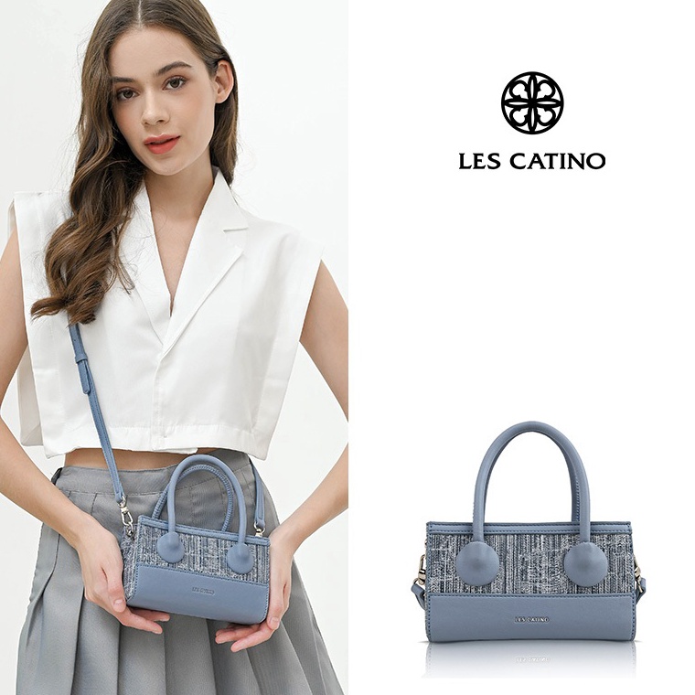 Terbaru Tas Wanita Les Catino Vash Mini Satchel Linen
