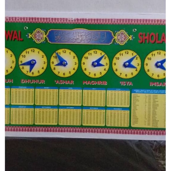 

BIG SALE PAPAN JADWAL SHOLAT MANUAL