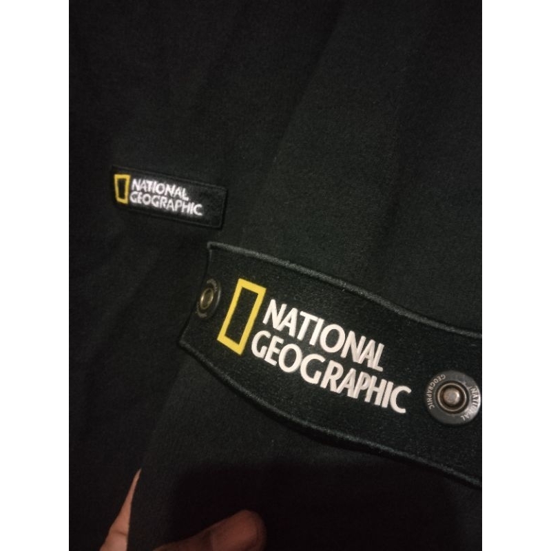 crewneck national geographic patch second