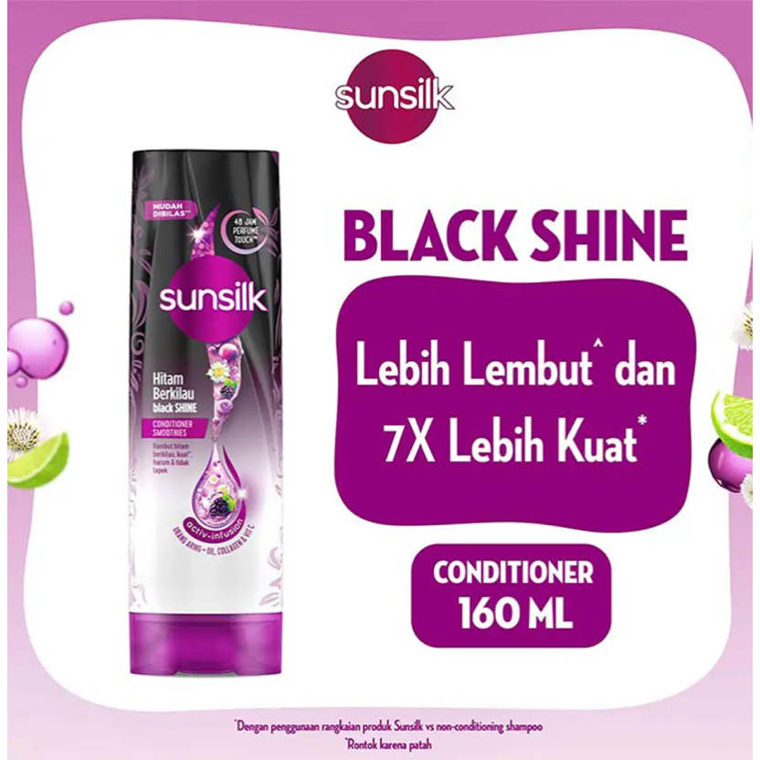 Sunsilk Konditioner Black Shine 160 ml
