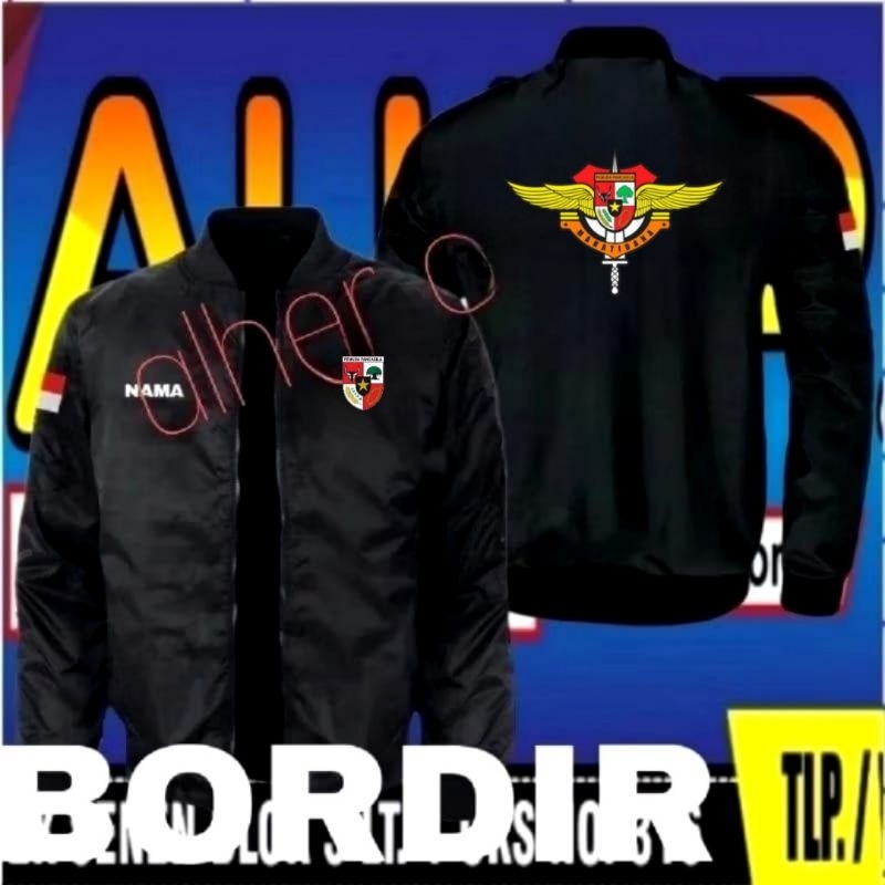 Jaket bordir pemuda Pancasila Jaket seragam pemuda Pancasila Jaket ormas pemuda Pancasila Jaket bomb