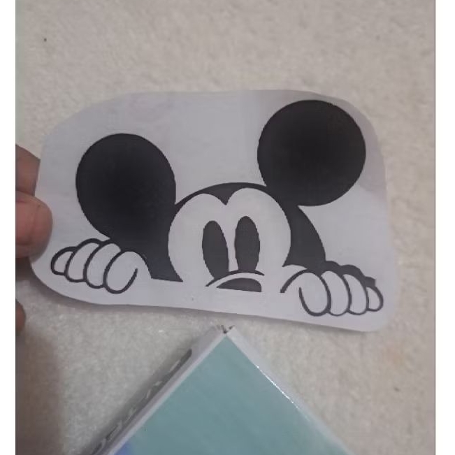 

Sticker Cutting Saklar Kucing Mickey Mouse Ngintip