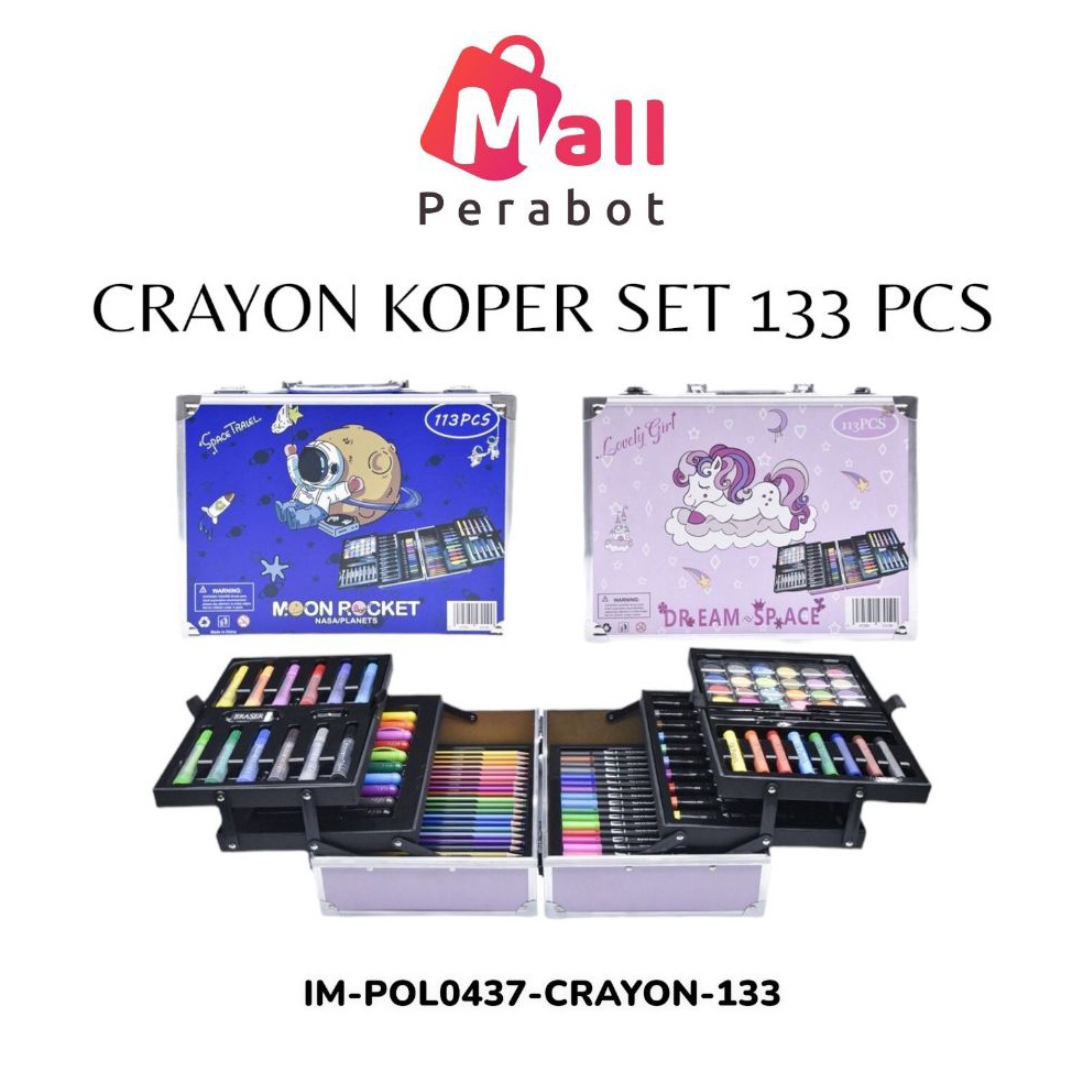 

Hot Deals Mall Perabot AFFKH Crayon Warna Anak Set 28 15 128 133 Pcs Art Full Set Krayon Mewarnai Anak Pensil Warna Perlengkapan Mewarnai Lukis