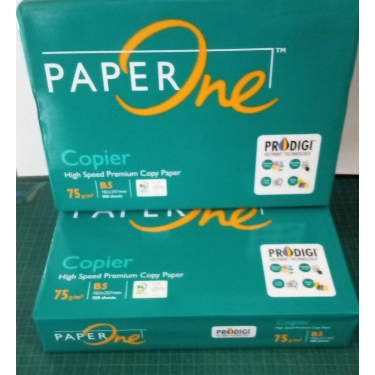 

HJ6 PAPERONE UKURAN B5 7 gr Kes Fotocopy Print PaperOne B5 7 Gr per Rim