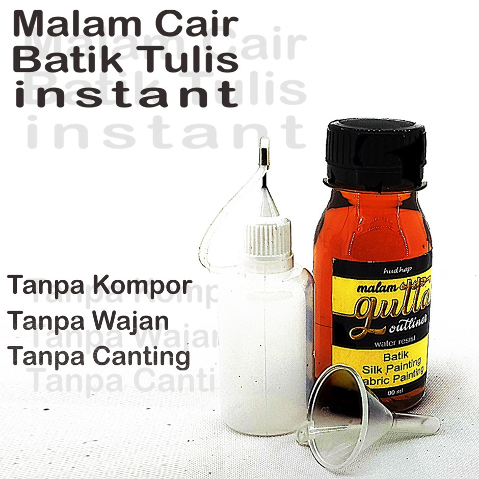 

Stock Ada Malam batik cair Alat membatik instan 8 ml