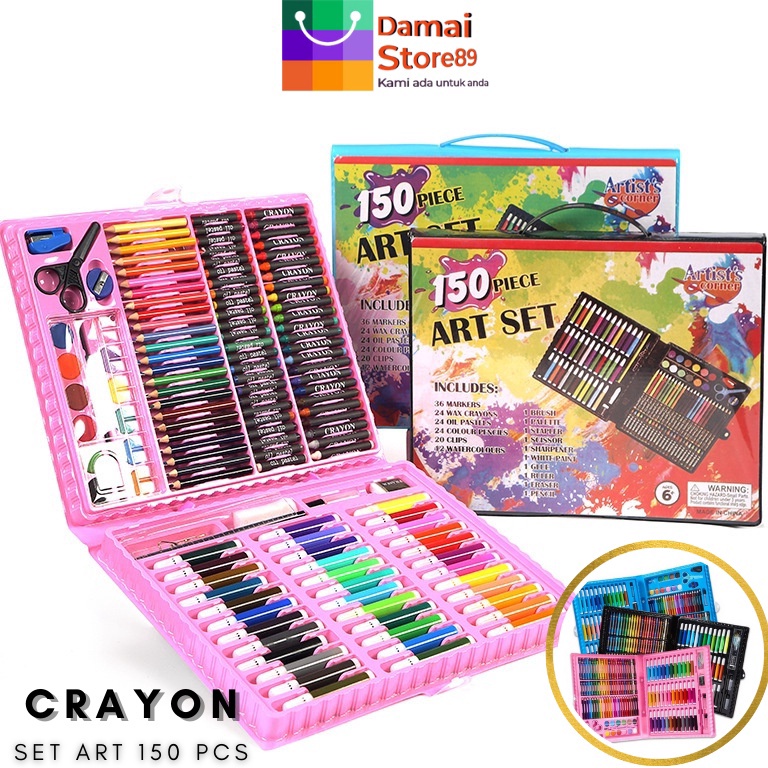 

Dijamin Berkualitas DM89 PENSIL WARNA 15PCS ALAT TULIS SET CRAYON COLOURING SET 15PCS ART