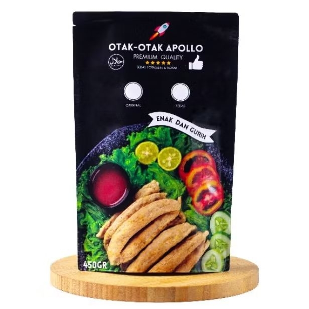 

OTAK OTAK APOLLO (PREMIUM) RASA PEDAS BERAT 450 GR
