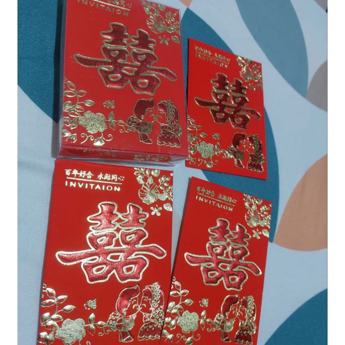 

FG2 Angpao Pendek Pernikahan Ekonomis Angpau Chinese Wedding isi 28
