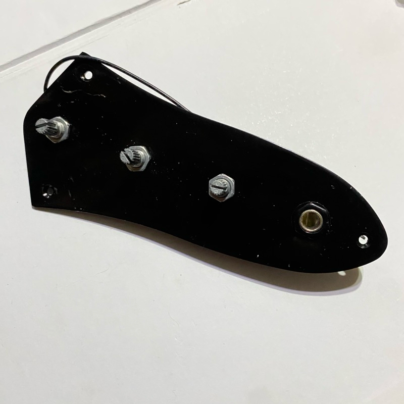 Plat Tone Jazz Bass Set Plat Panel Bass Plat Panel Jazz Bass Plat Control  Jazz Bass Hitam