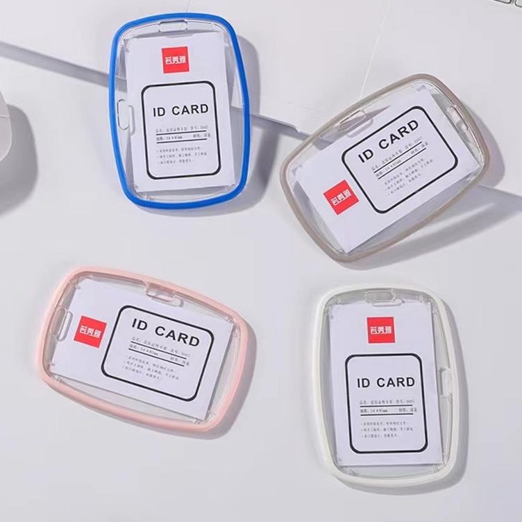 

Grosir Spesial ID Card HolderCard holder Acrylic Name Tag DIYTempat Photocard Kartu Foto Alat Tulis Sekolah 3 inch Cover TransparantSuning Mall