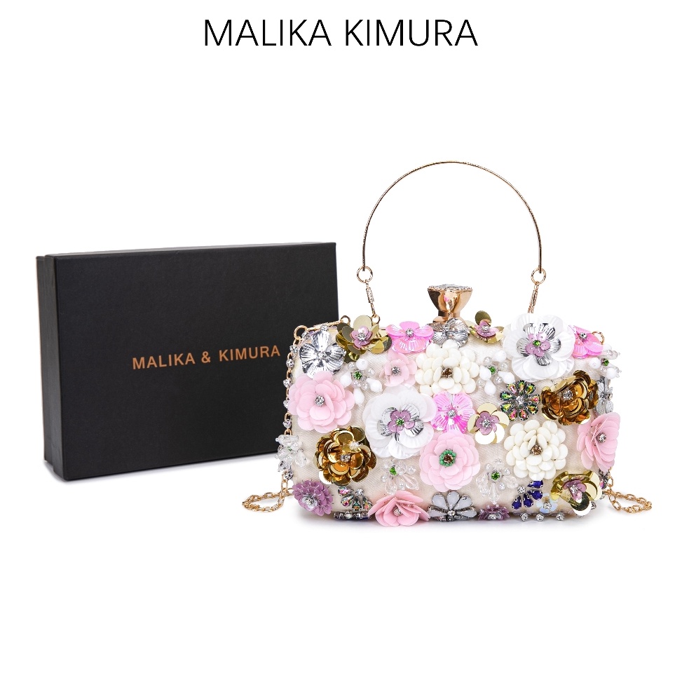 Murah Banget MALIKA KIMURA  Tas rantai wanita  Dompet tangan  Tas perjamuan  Tas sling bag  Tas sele
