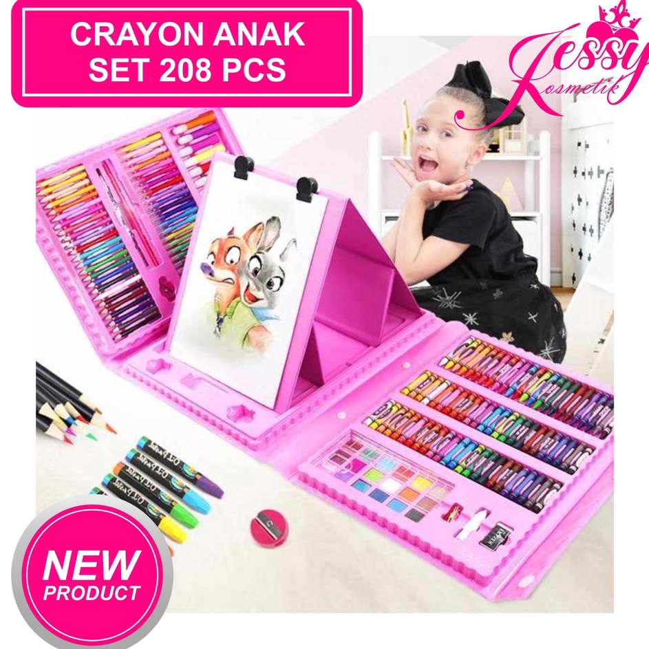 

New Popular 18 T64 Crayon Set 28pcs Krayon Mewarnai Anak 28pcs Pensil Warna Set 28pcs