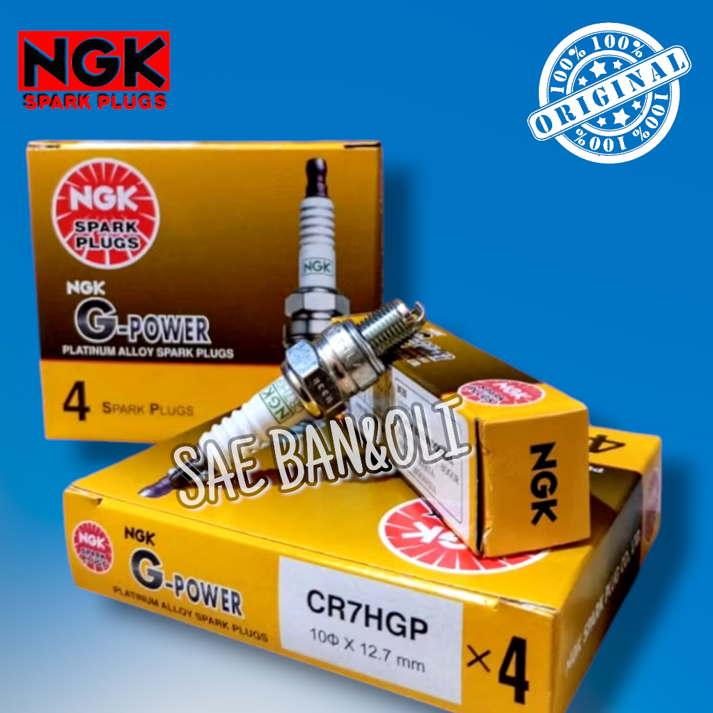 BUSI MOTOR NGK CR7HGP busi G-Power original