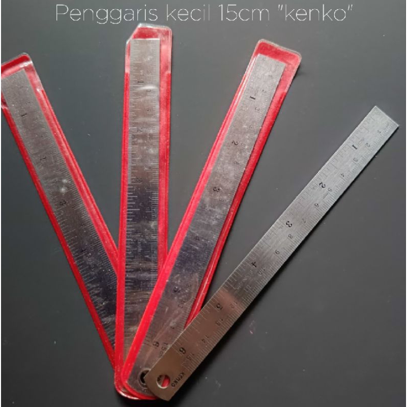 

Penggaris besi 15cm merk kenko