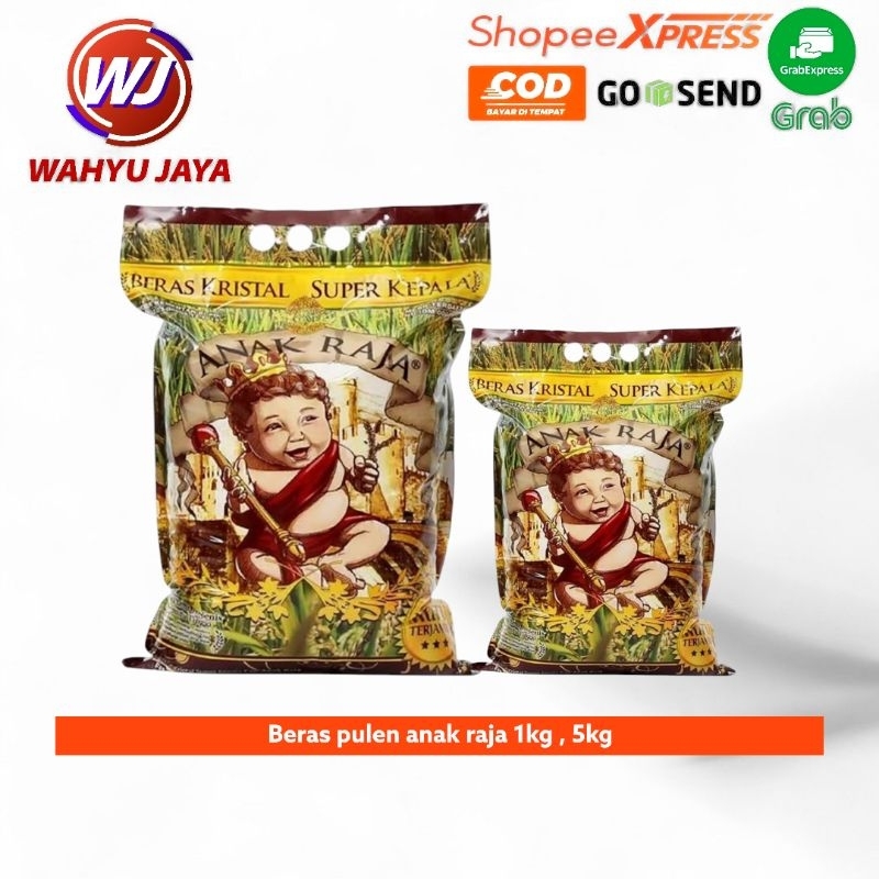 

Beras pulen anak raja 1kg dan 5kg