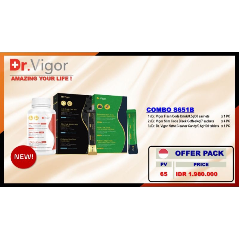 

Dr Vigor Paket Silver / Personal Pack