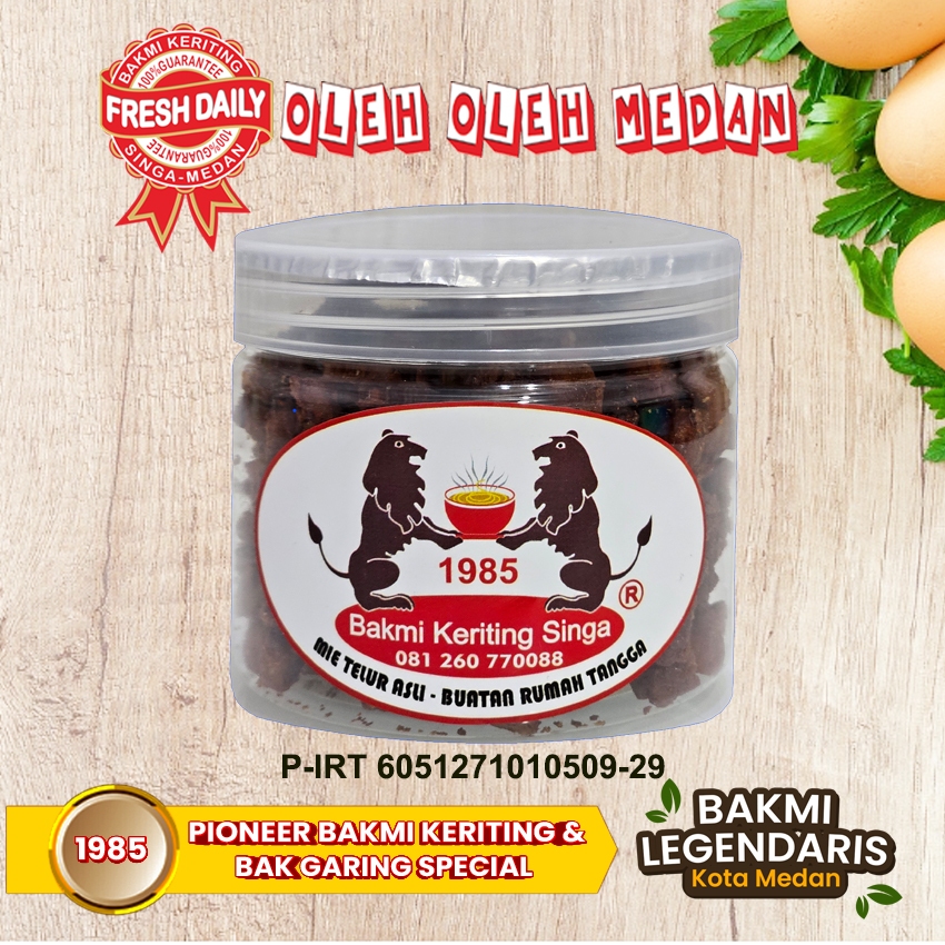 

Bak Garing Spesial size 150 gram (Kemasan Toples)