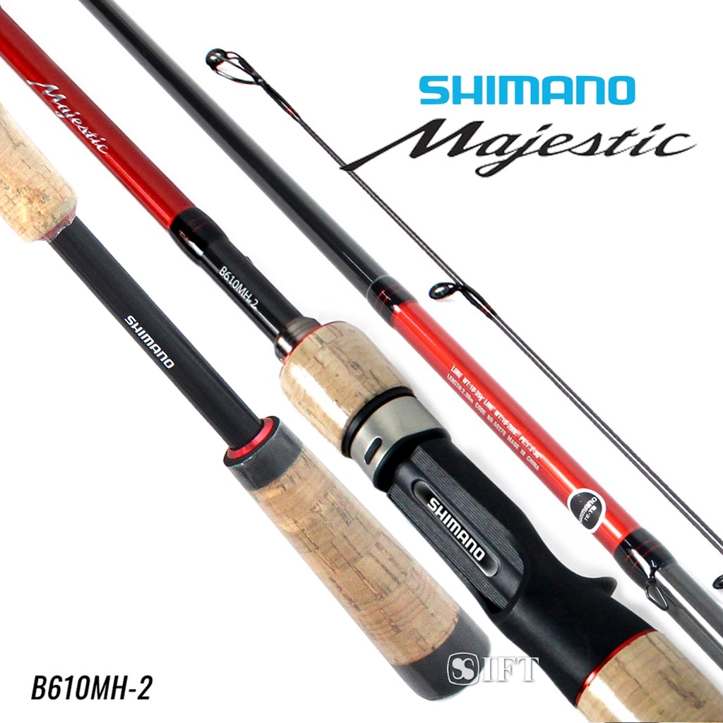 Joran BC Shimano MAJESTIC B64LBFS2 66ML2 68LBFS2 610M2 610MH2 Baitcasting IFT
