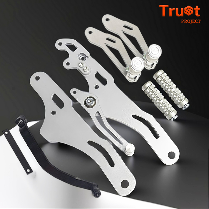 Footstep Underbone Sonic 150R Model SJ88 Bahan Plat Besi 8mm Cutting CNC PNP Sonic 150 R / GTR 150 R