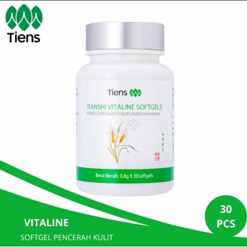 [ BISA COD ] VITALINE SOFTGEL PEMUTIH TERBAIK DUNIA /VITAMIN PENCERAH KULIT PEMUTIH TUBUH VITAGEL SO