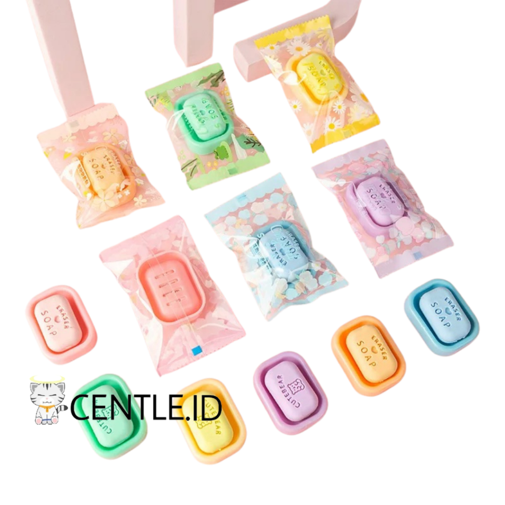 

CENTLE.ID PENGHAPUS SABUN BATANG XGD-6077 CUTE ERASER HAPUSAN UNIK ALAT TULIS SEKOLAH GEMES MURAH TERJANGKAU