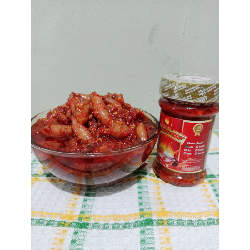 

Sambal Cumi pedas