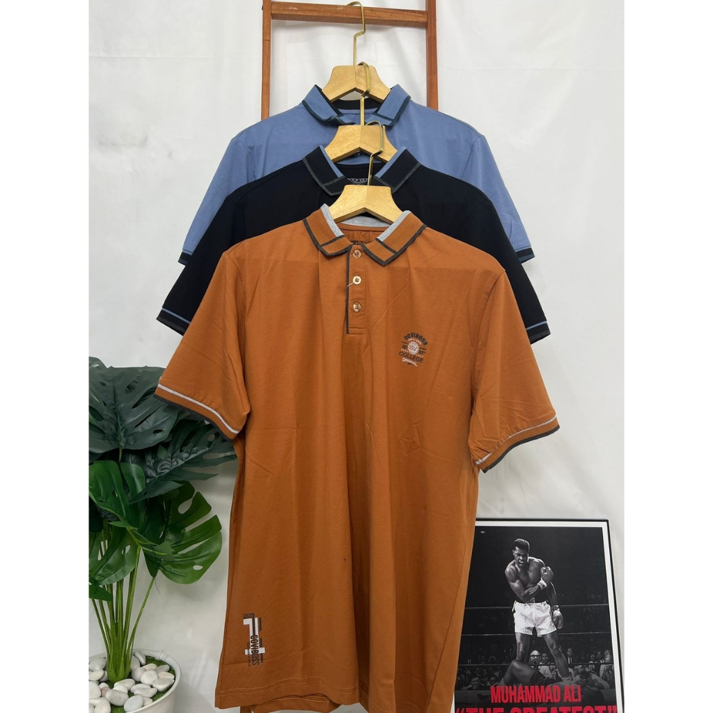 T-shirt Polo Goviboss / Kaos Kerah Goviboss / Kaos Goviboss "College" Ukuran XL - XXL